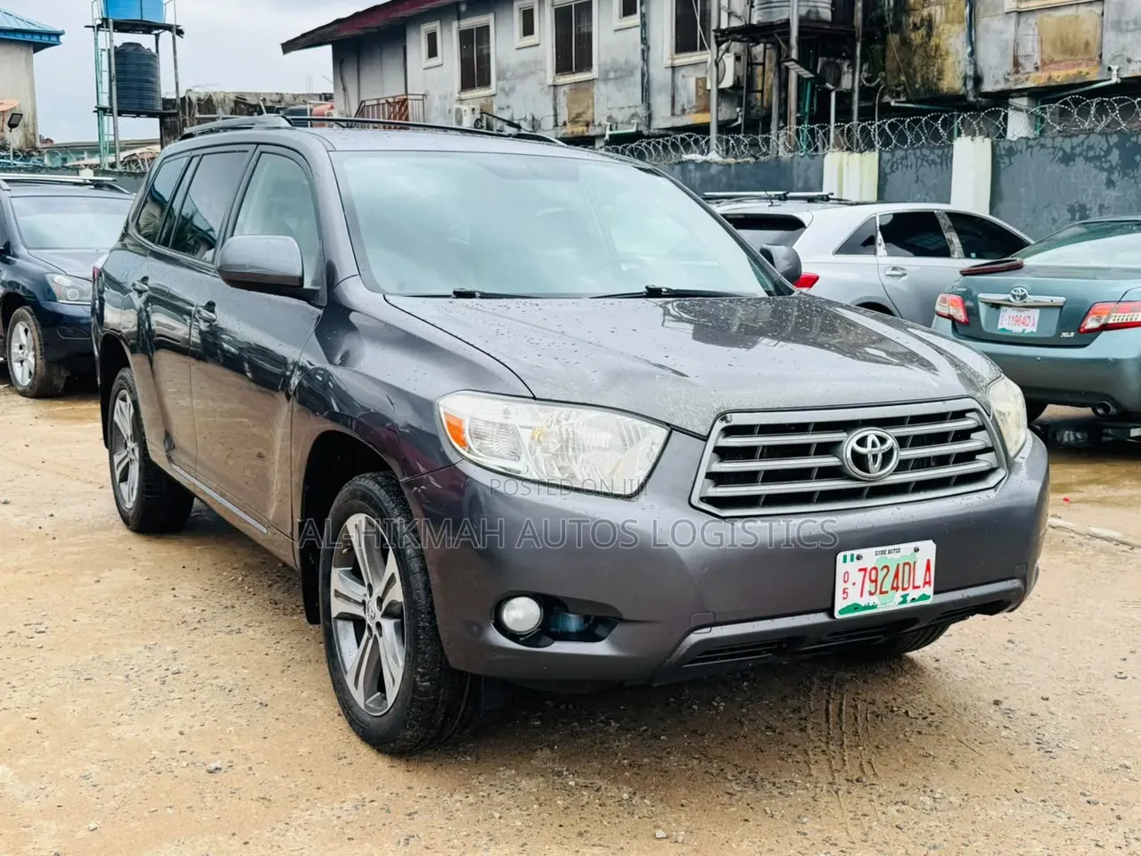 Toyota Highlander 2009 Gray