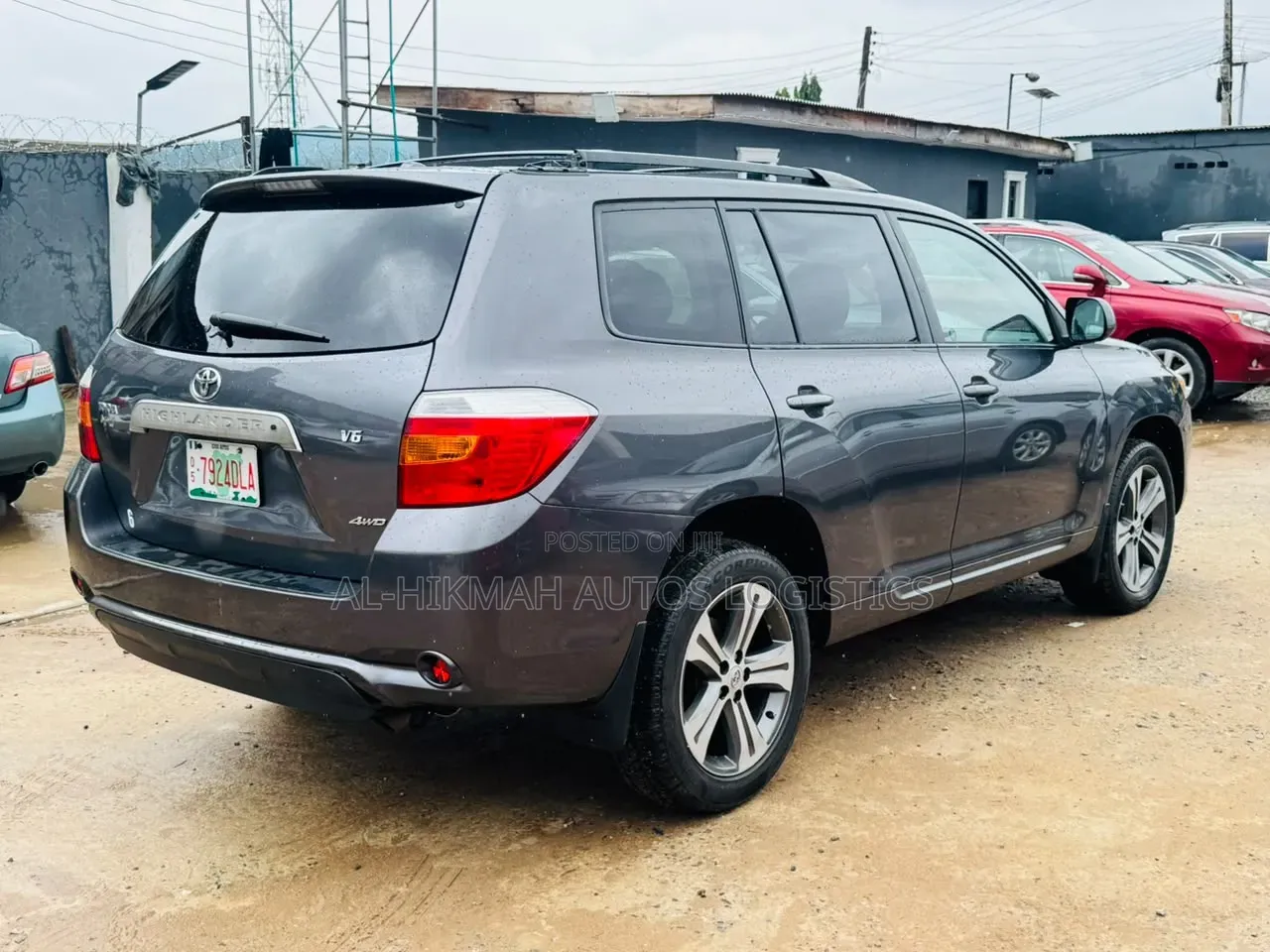 Toyota Highlander 2009 Gray