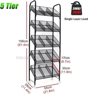 Supermarket Store Organizer Holder Supermarket Shelf Trolley