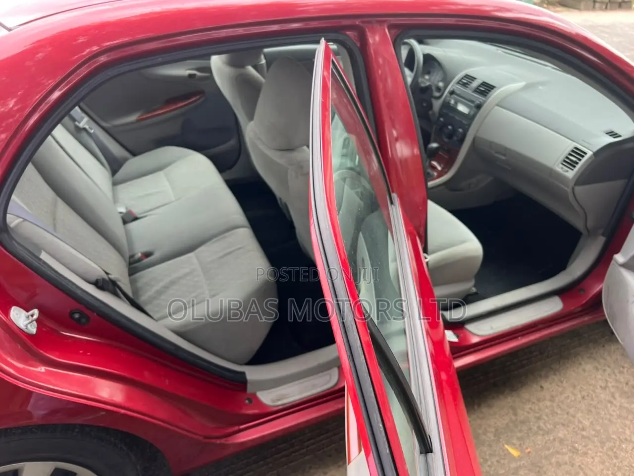 Toyota Corolla 2008 Red