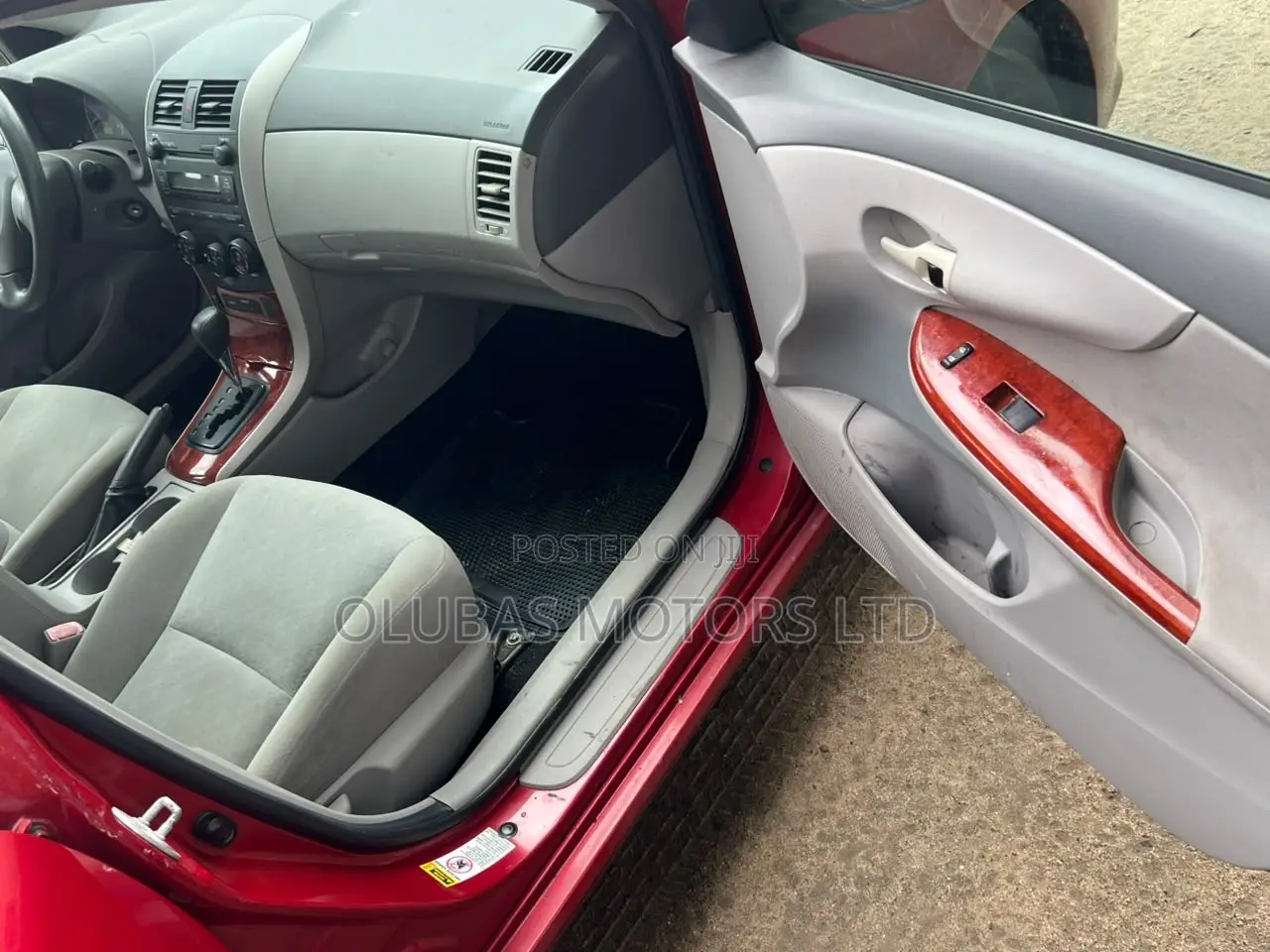 Toyota Corolla 2008 Red