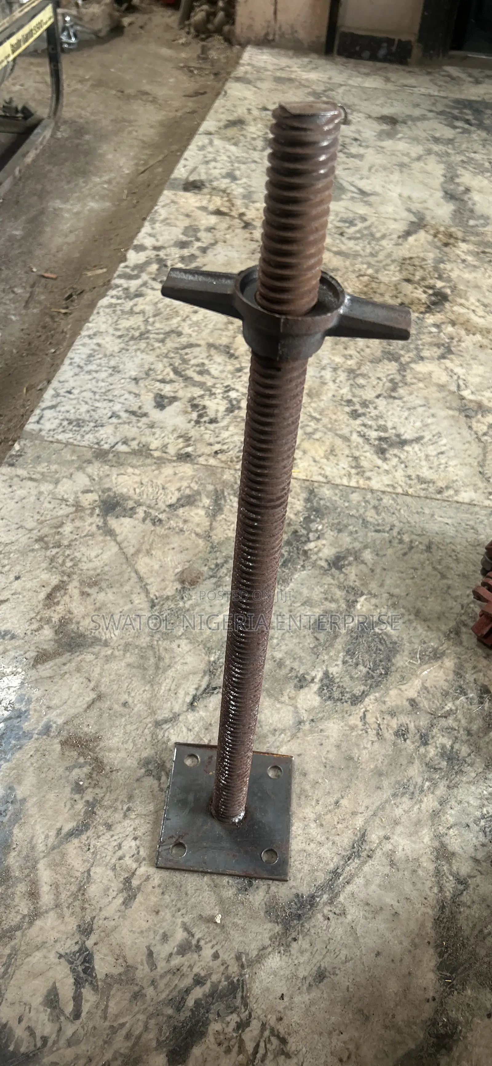 Galvanized/Black Jack (Flat Base)