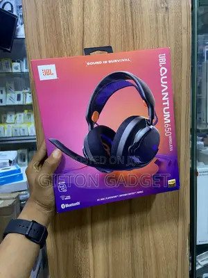 JBL Quantum 650 Wireless Gaming Headset – 2.4GHz Wireless Bluetooth