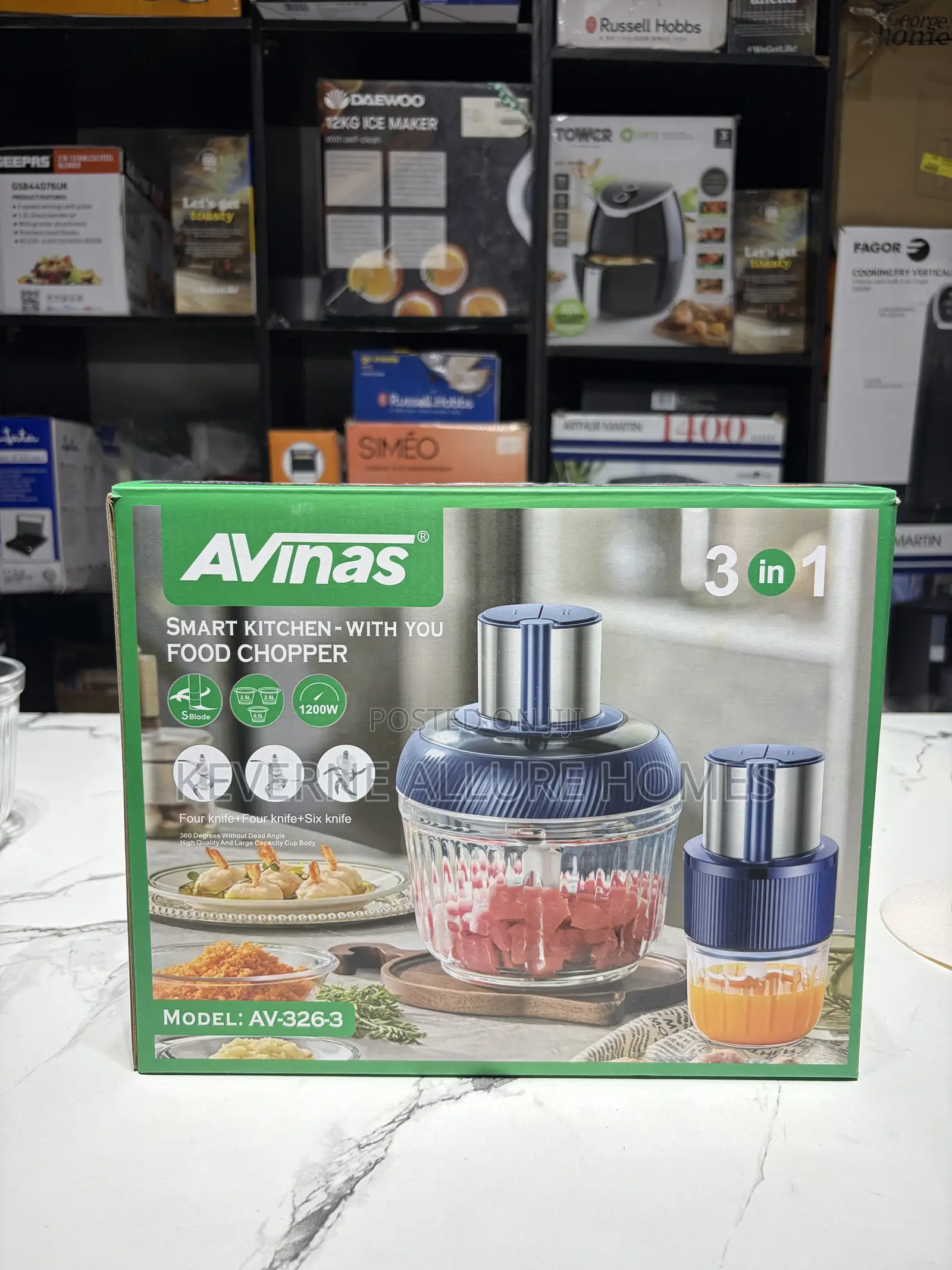 Avinas 3 in 1 Mini Choper