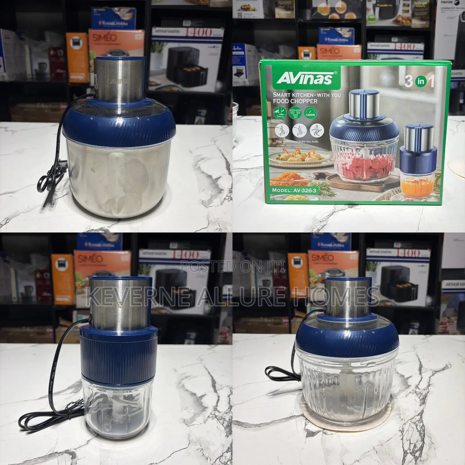 Avinas 3 in 1 Mini Choper