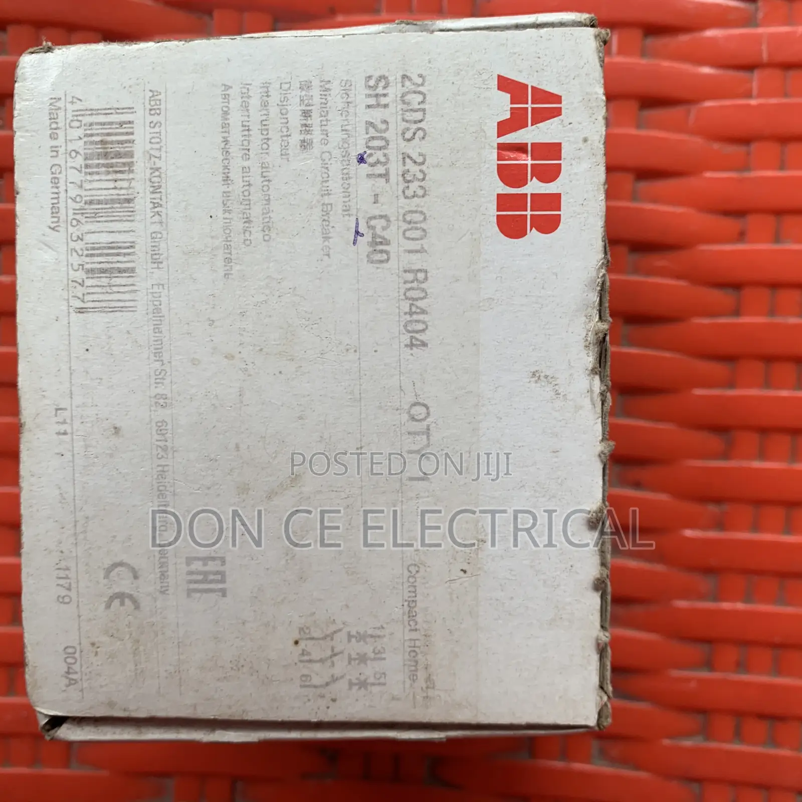 ABB 63amps 3pole