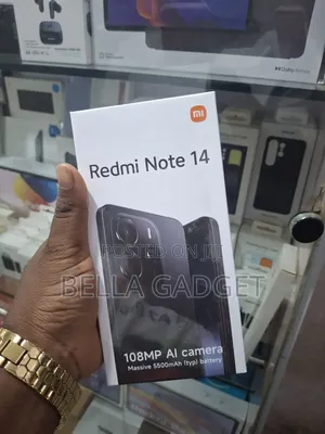 New Xiaomi Redmi Note 14 4G 128 GB Black