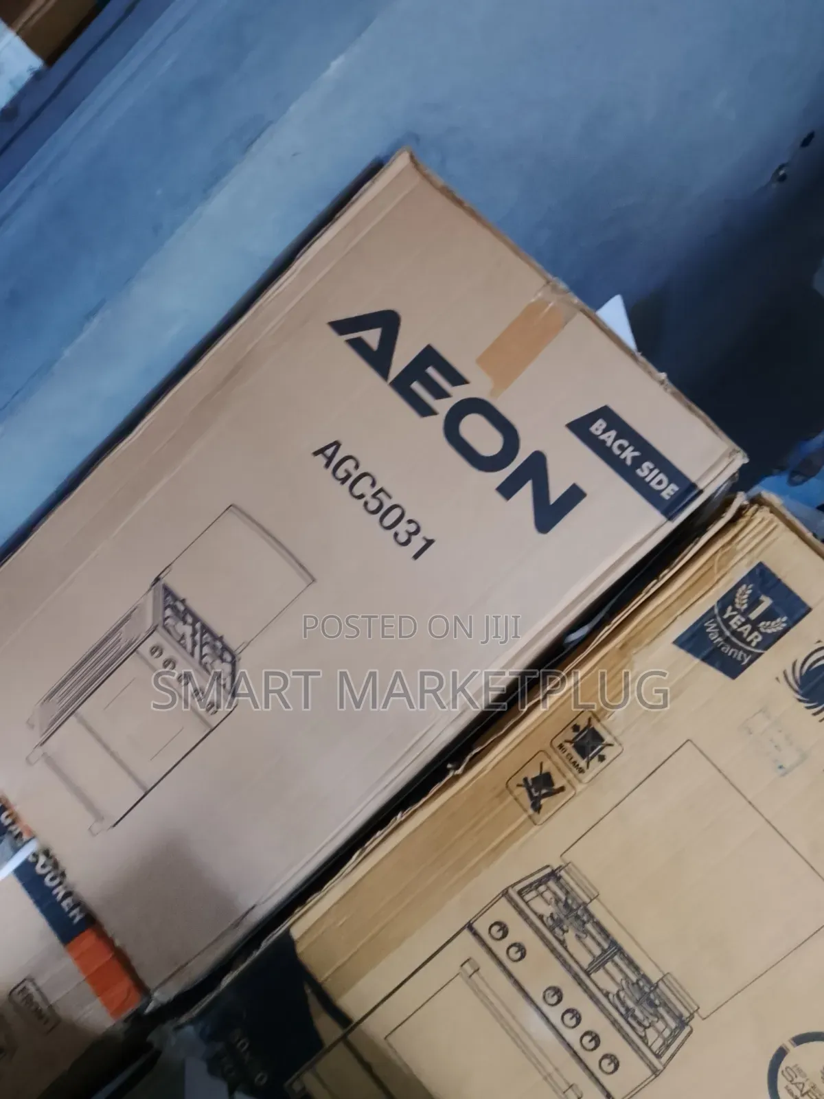 Original Aeon Mwo207p3b (3+1) Electric Burner Gas Cooker+ Oven Lamp