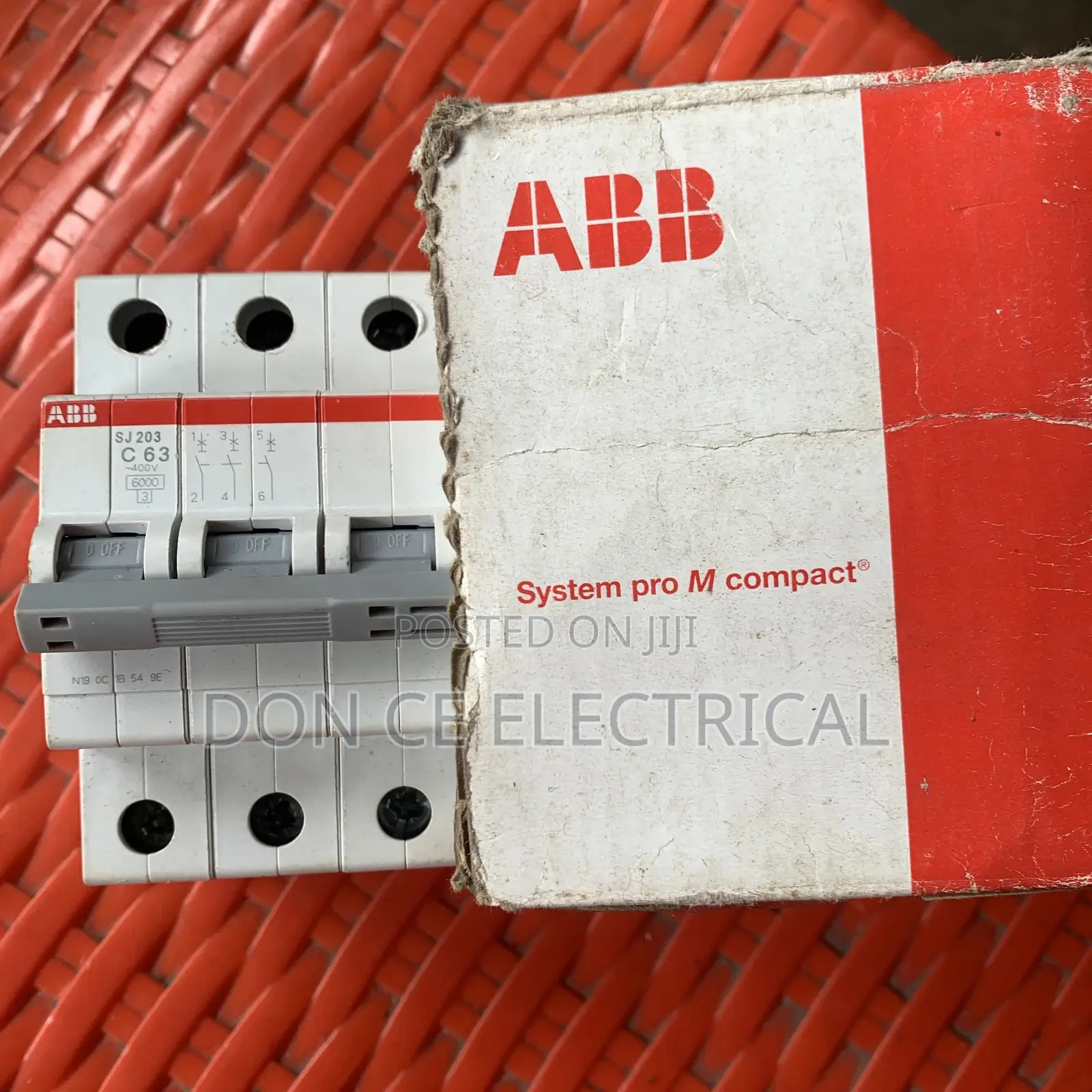 ABB 63amps 3pole