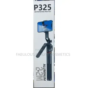 P325 SelfieStick, Dual Bluetooth Remote Control, Four Legged Stand.