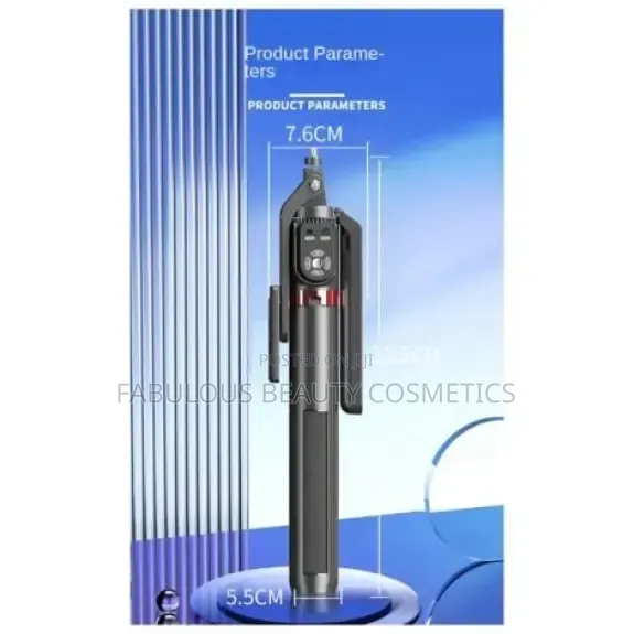 P325 SelfieStick, Dual Bluetooth Remote Control, Four Legged Stand.