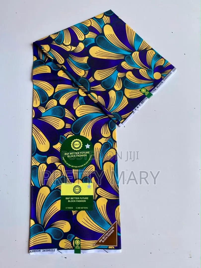 B F Better Future Ankara Fabric