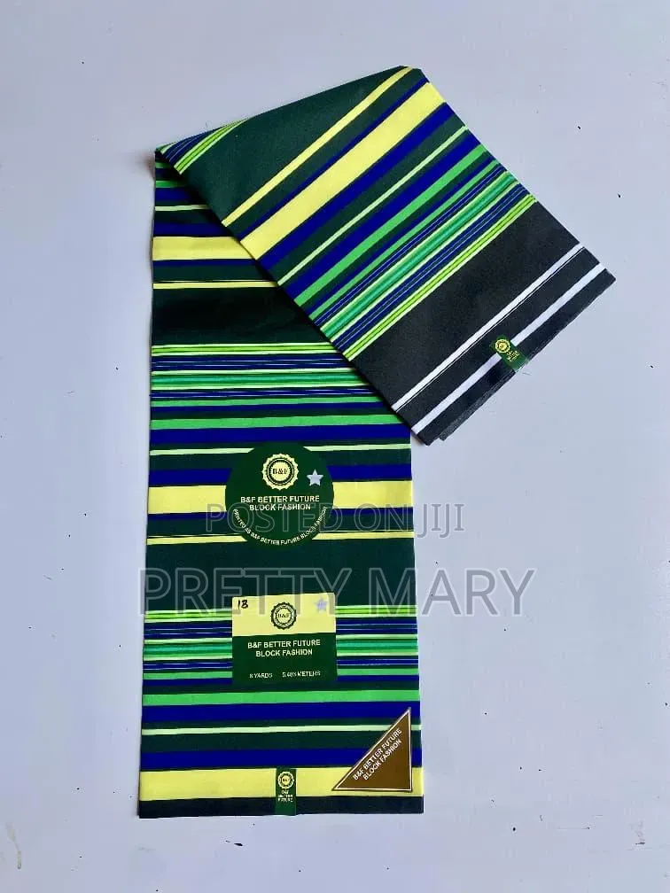 B F Better Future Ankara Fabric