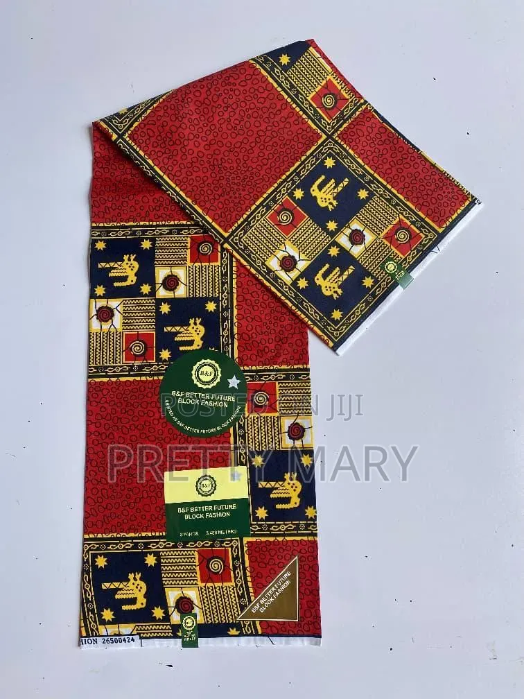 B F Better Future Ankara Fabric