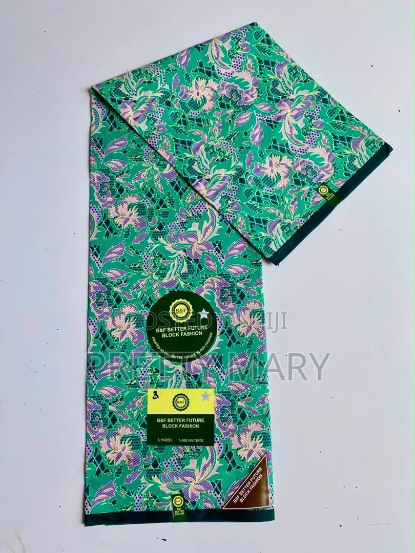 B F Better Future Ankara Fabric