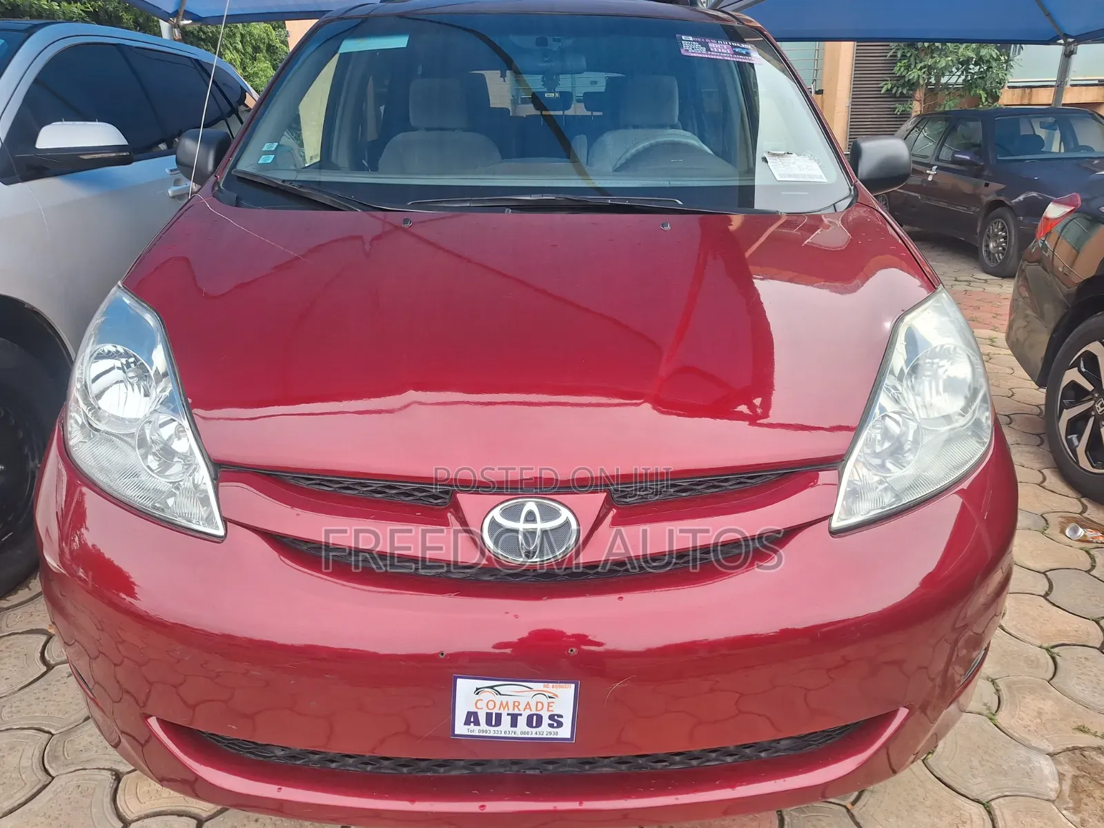 Toyota Sienna 2008 Red
