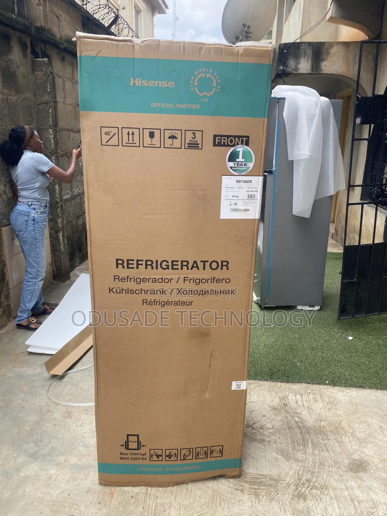 HISENSE Refrigerator REF306DR Original Product