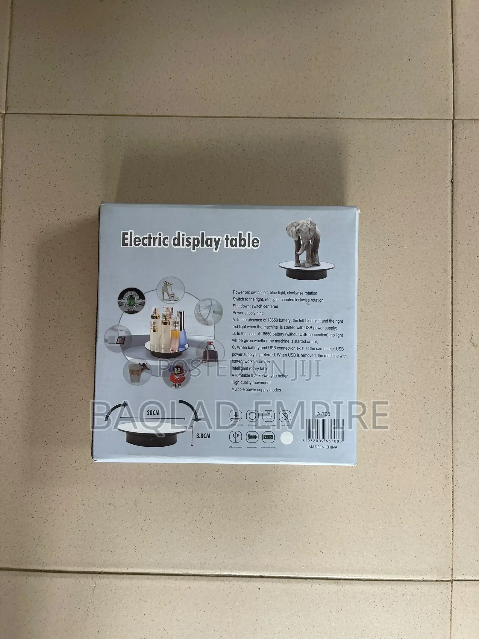 20cm Electric Turntable