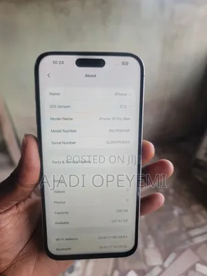 Apple iPhone 15 Pro Max 256 GB Gray