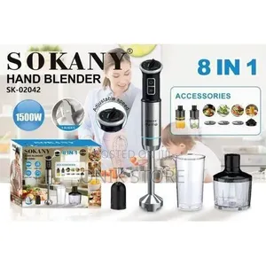 8in 1 Sokany Mixer