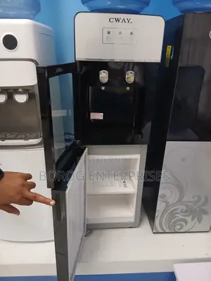 CWAY 2 Tap Water Dispenser With Fridge-Hd-1675d