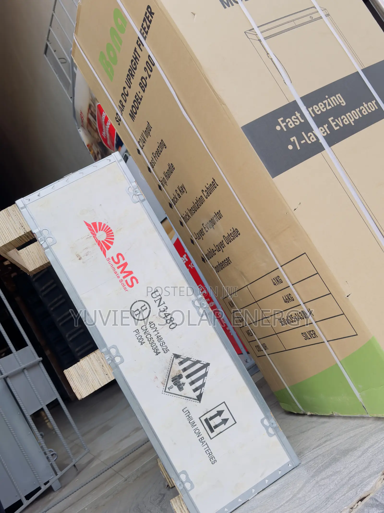 15kWh SMS 48V Lithium Battery