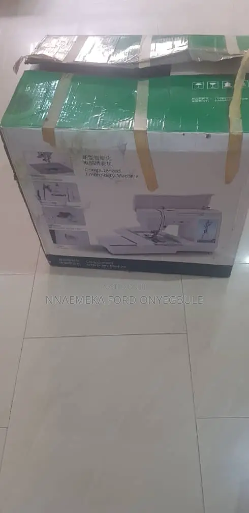 Brand New Computerized Embroidery Machine (7" Touch Screen USB)