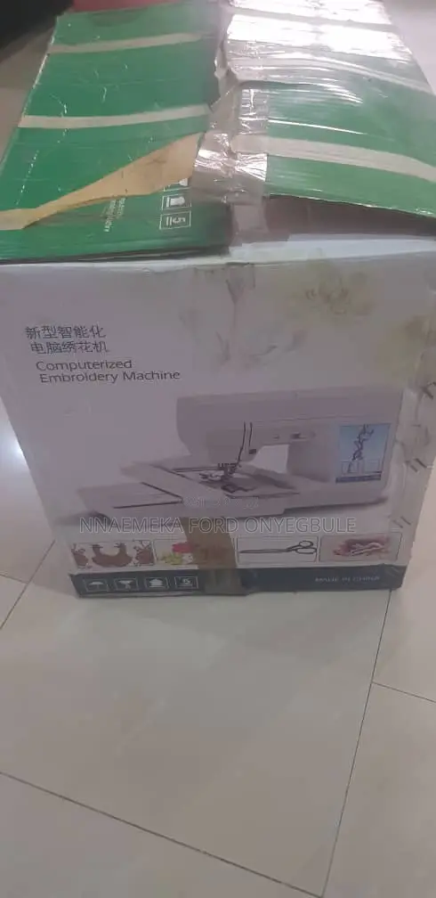 Brand New Computerized Embroidery Machine (7" Touch Screen USB)