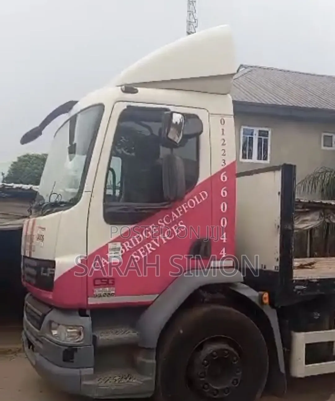 2013 DAF LF Flatbed Truck - Diesel, Automatic, Electronic Pump