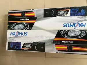 2 Face Maximus Glass Gas Burner/Cooker