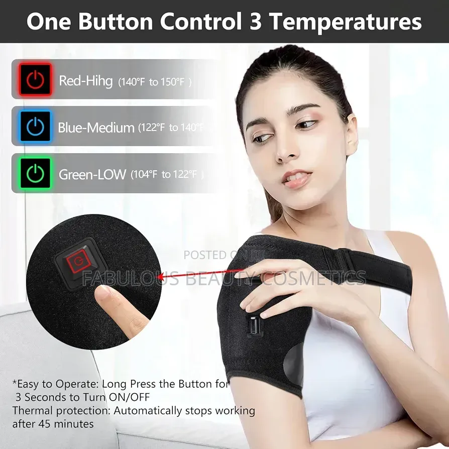 Shoulder Massager Electric Heating 3 Gear