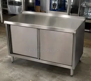 High Quality Work Table With Cabinets