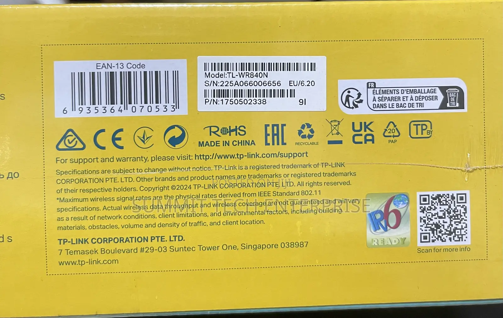 TpLink TL-WR840N Router