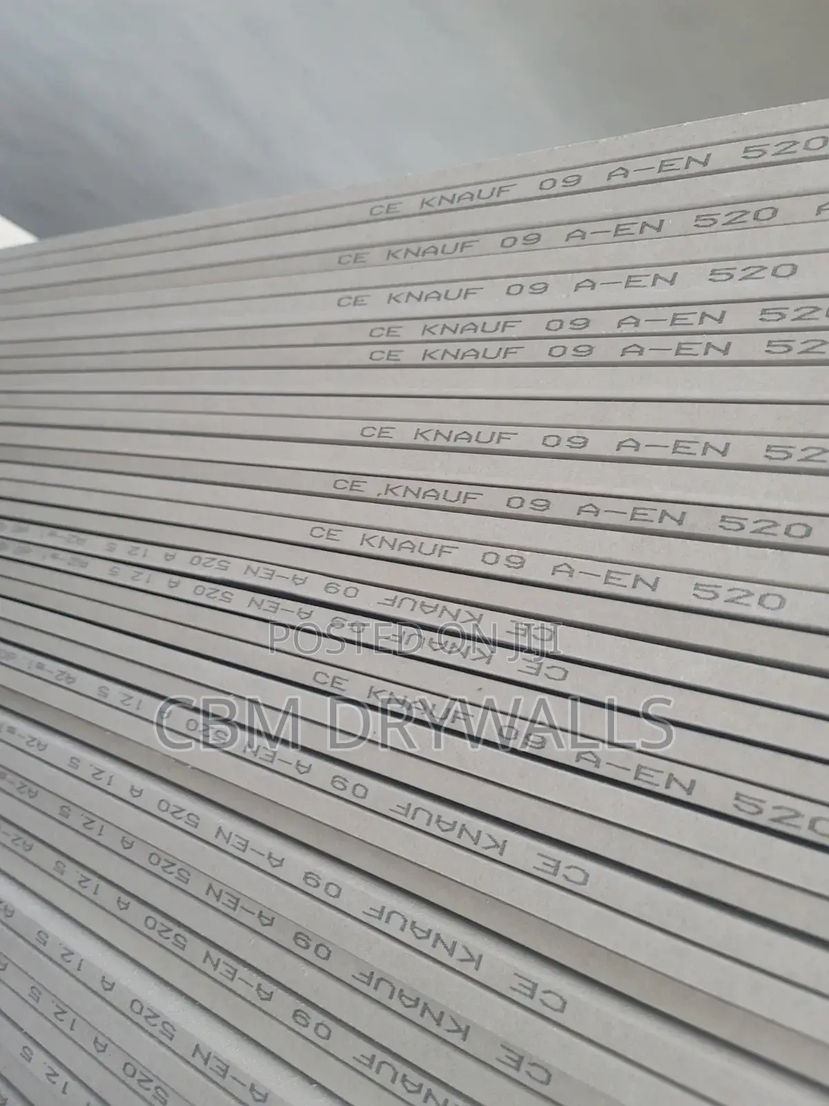 Knauf Plaster 12mmX3m