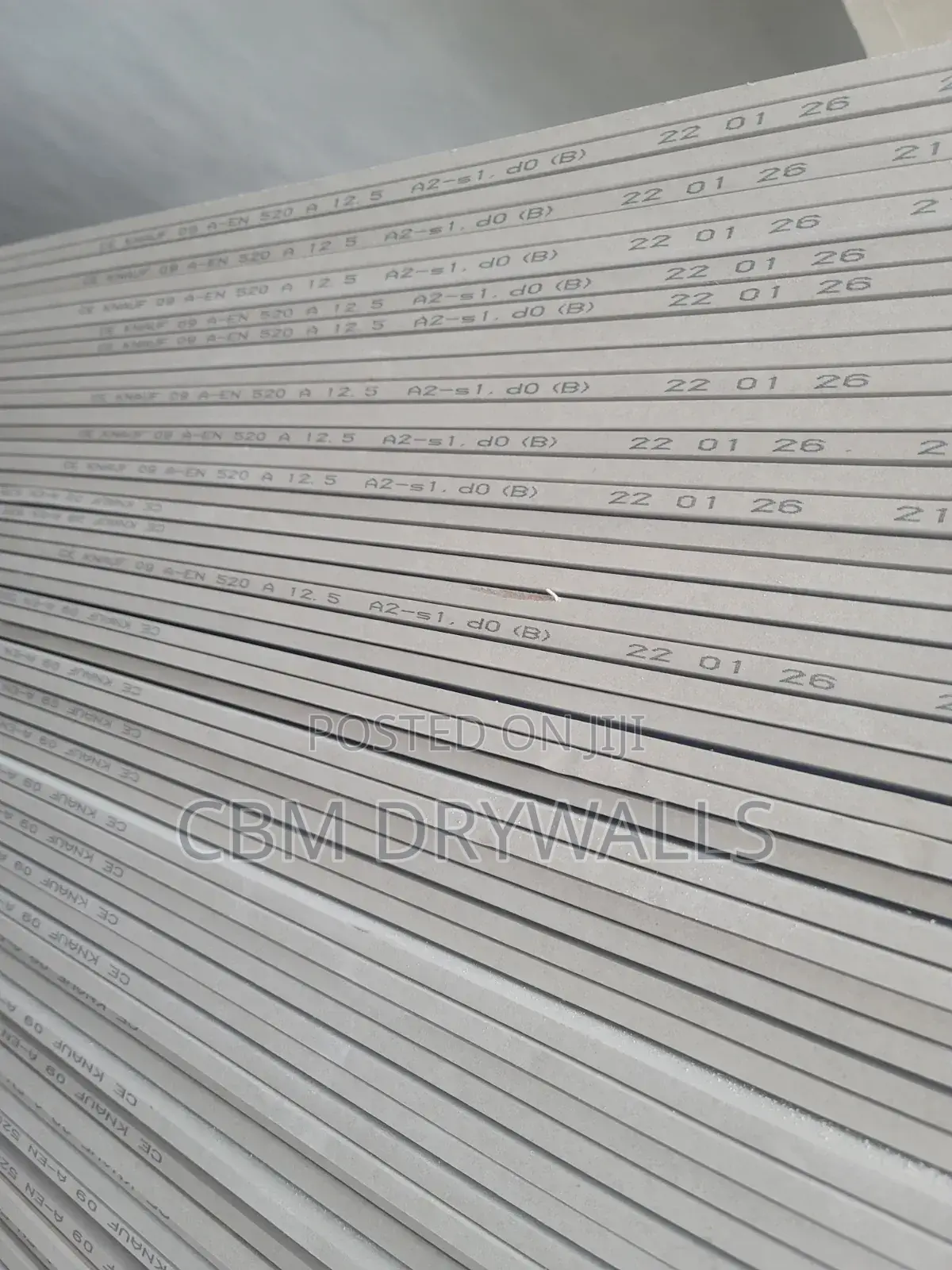 Knauf Plaster 12mmX3m