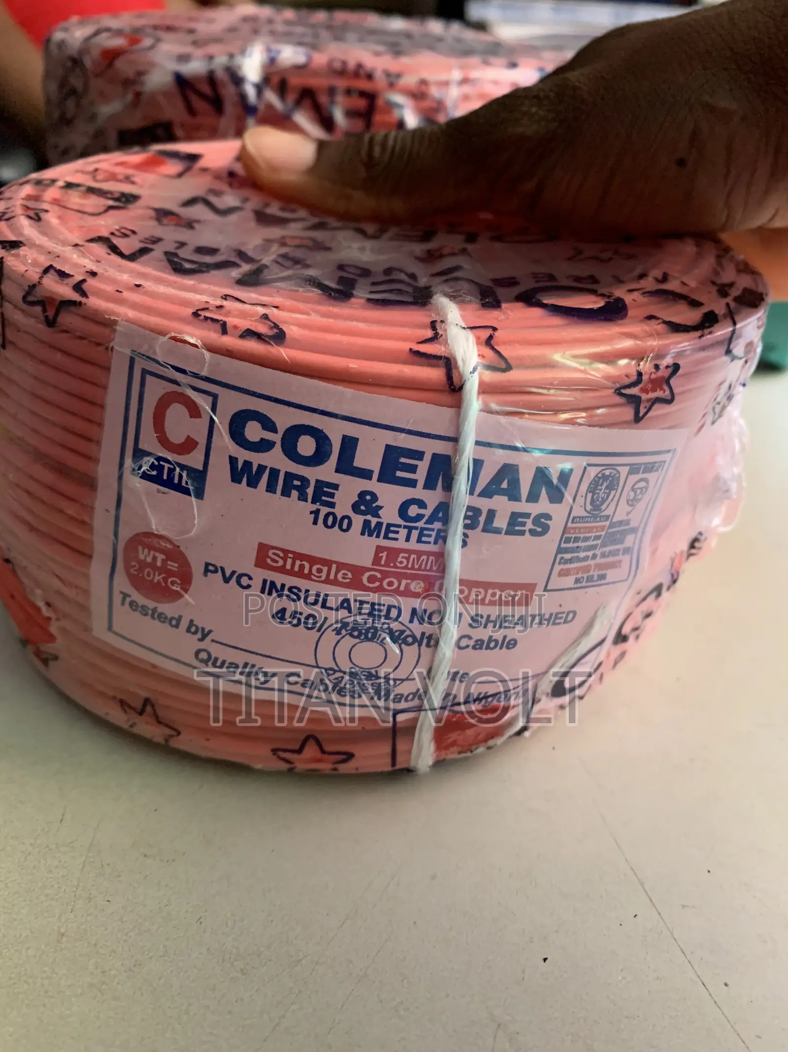 1.5mm Coleman Cable Single