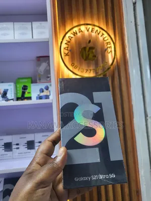 New Samsung Galaxy S21 Ultra 5G 128 GB Black