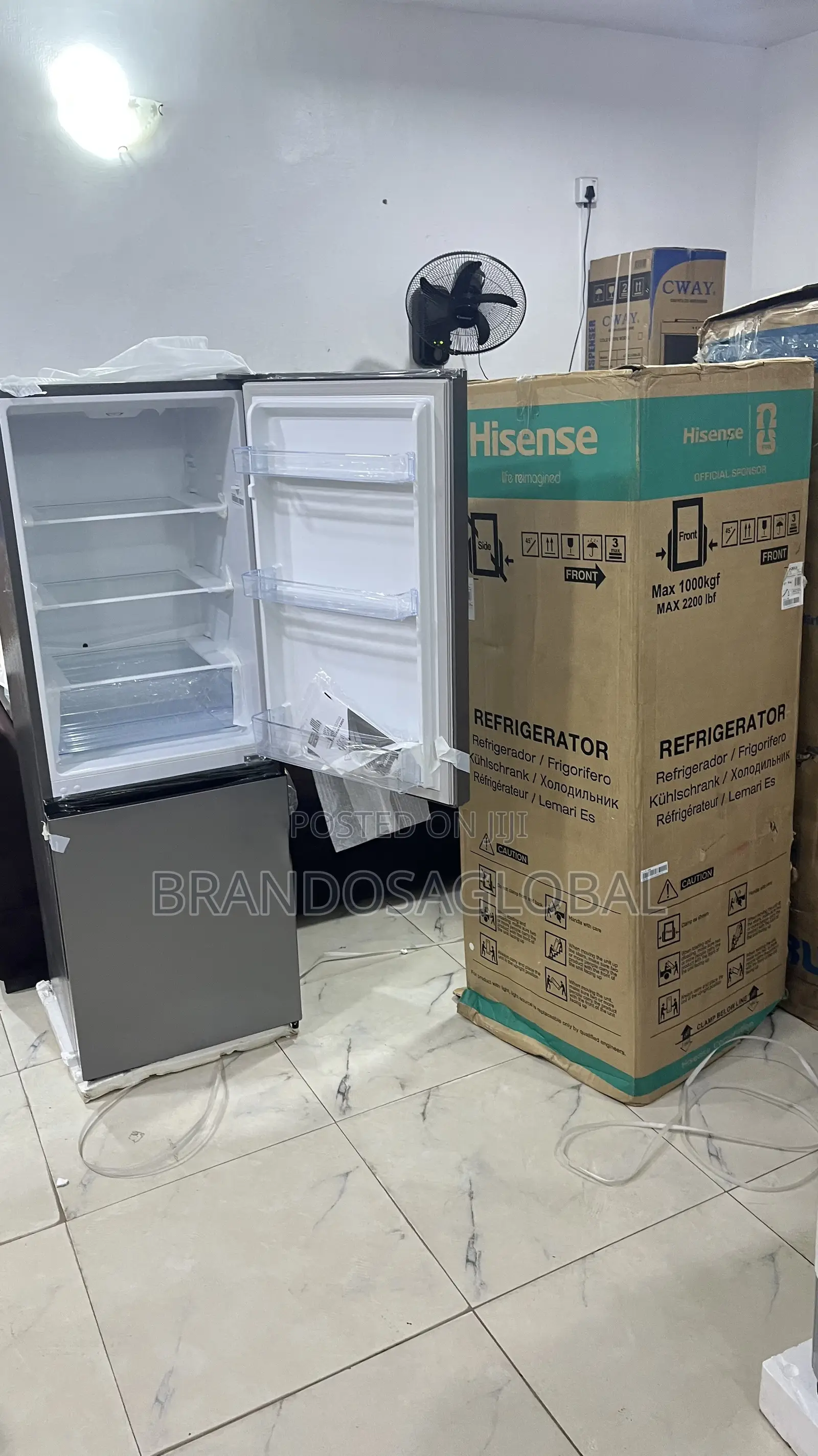 Hisense 29DCA 225L Refrigerator – Premium Double Door Fridge