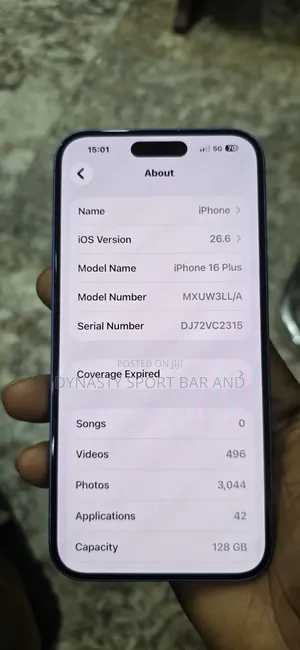 Apple iPhone 16 Plus 128 GB Blue