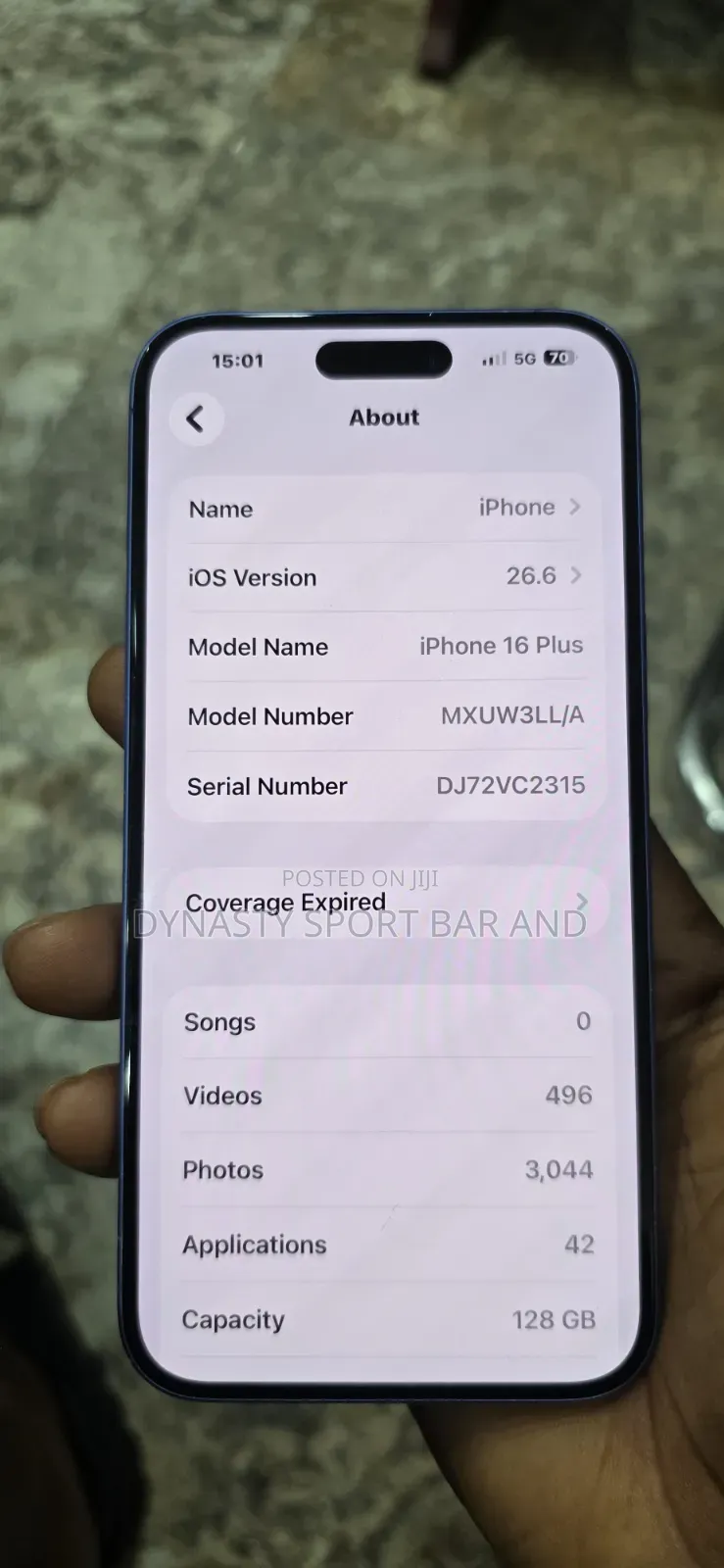 Apple iPhone 16 Plus 128 GB Blue