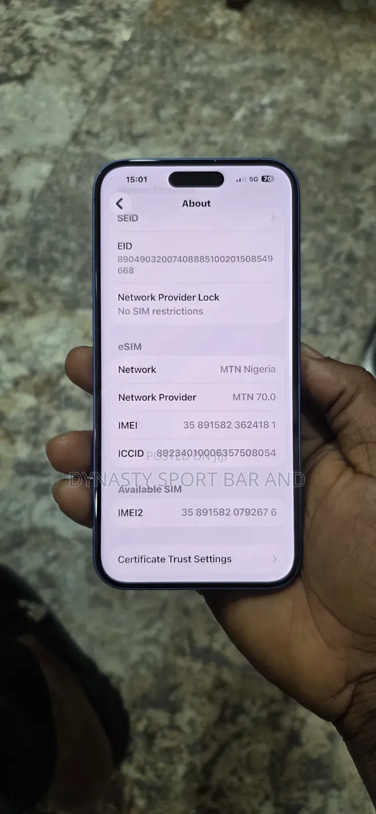 Apple iPhone 16 Plus 128 GB Blue