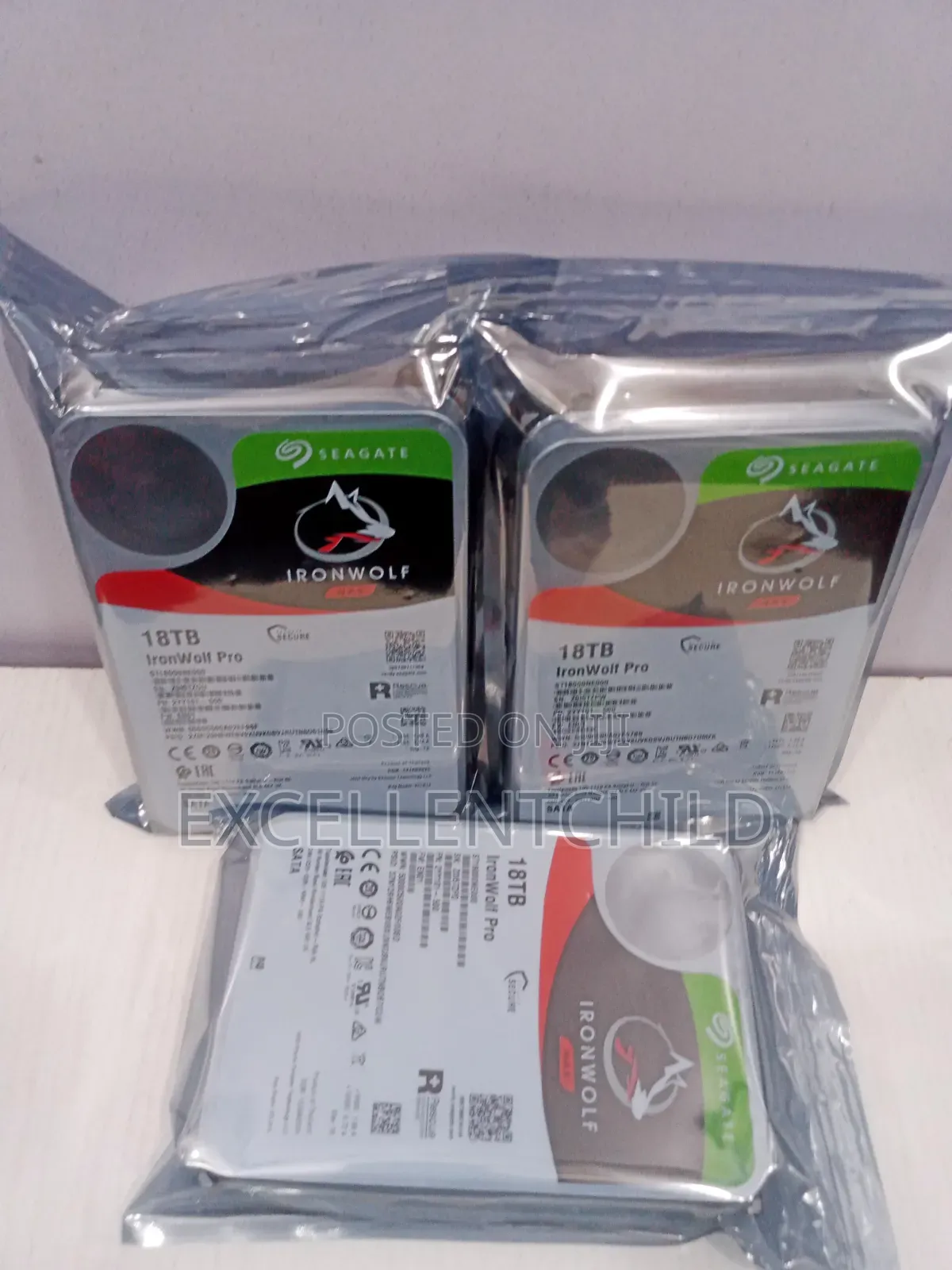 18tb Seagate Ironwolf Pro Nas Sata HDD