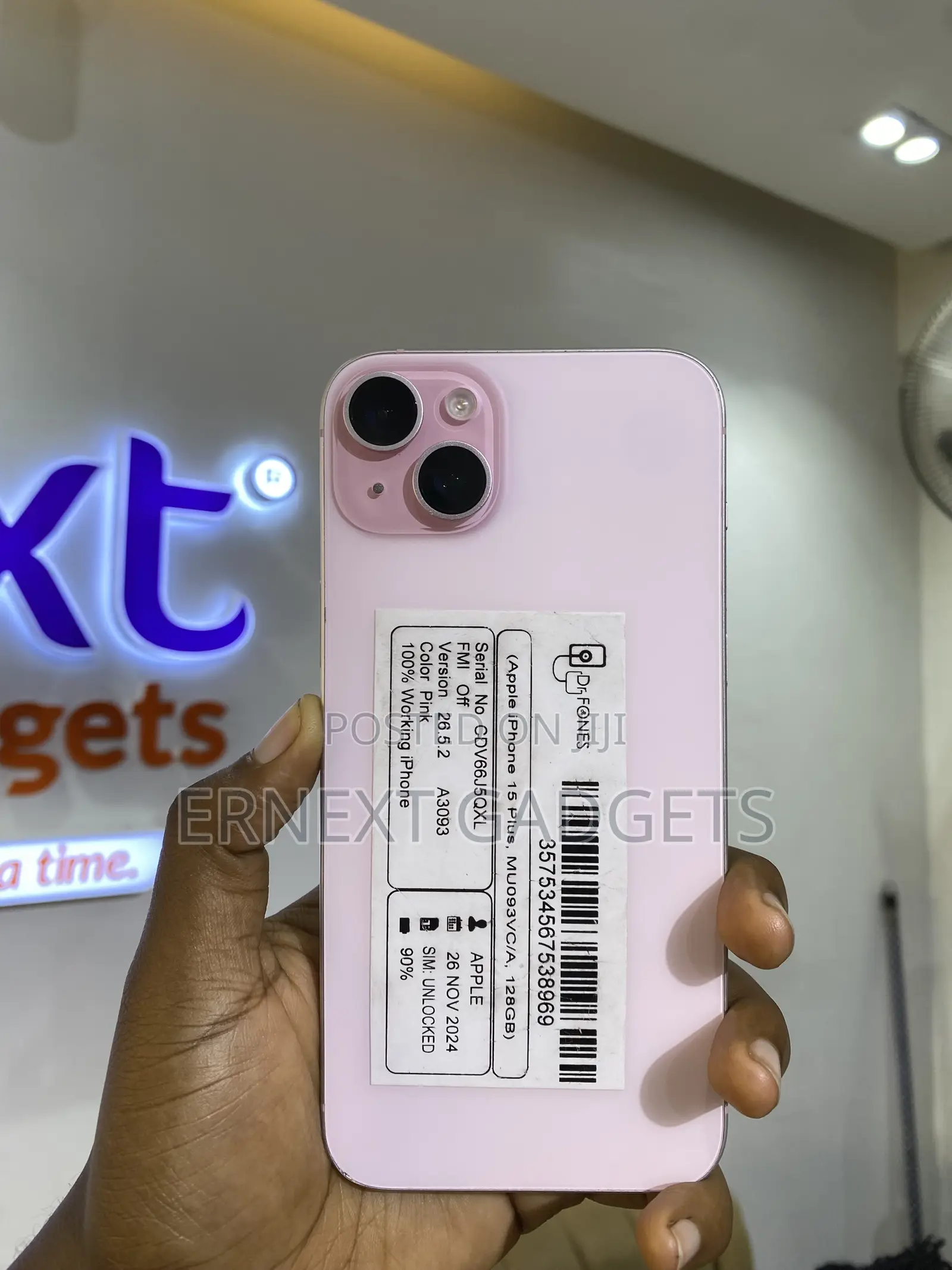 Apple iPhone 15 Plus 128 GB Pink