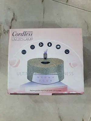 Brand New Cordless Uv. Led Lamp Diamond Ab ( Heart )