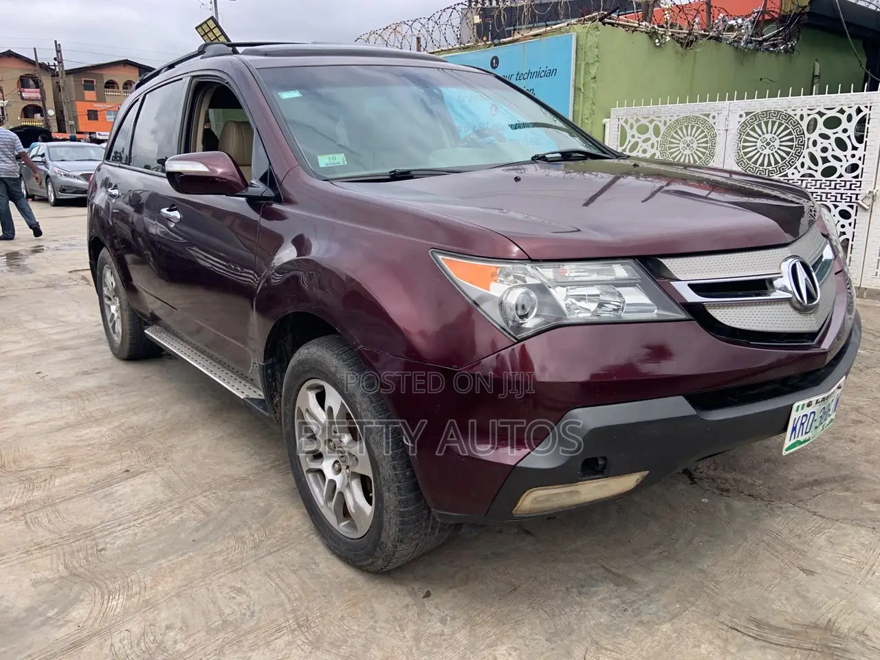 Acura MDX 2008 Burgundy