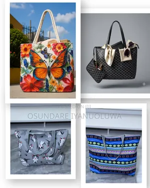 Colorful Tribal Print Tote Bag Large Shopping Bag`