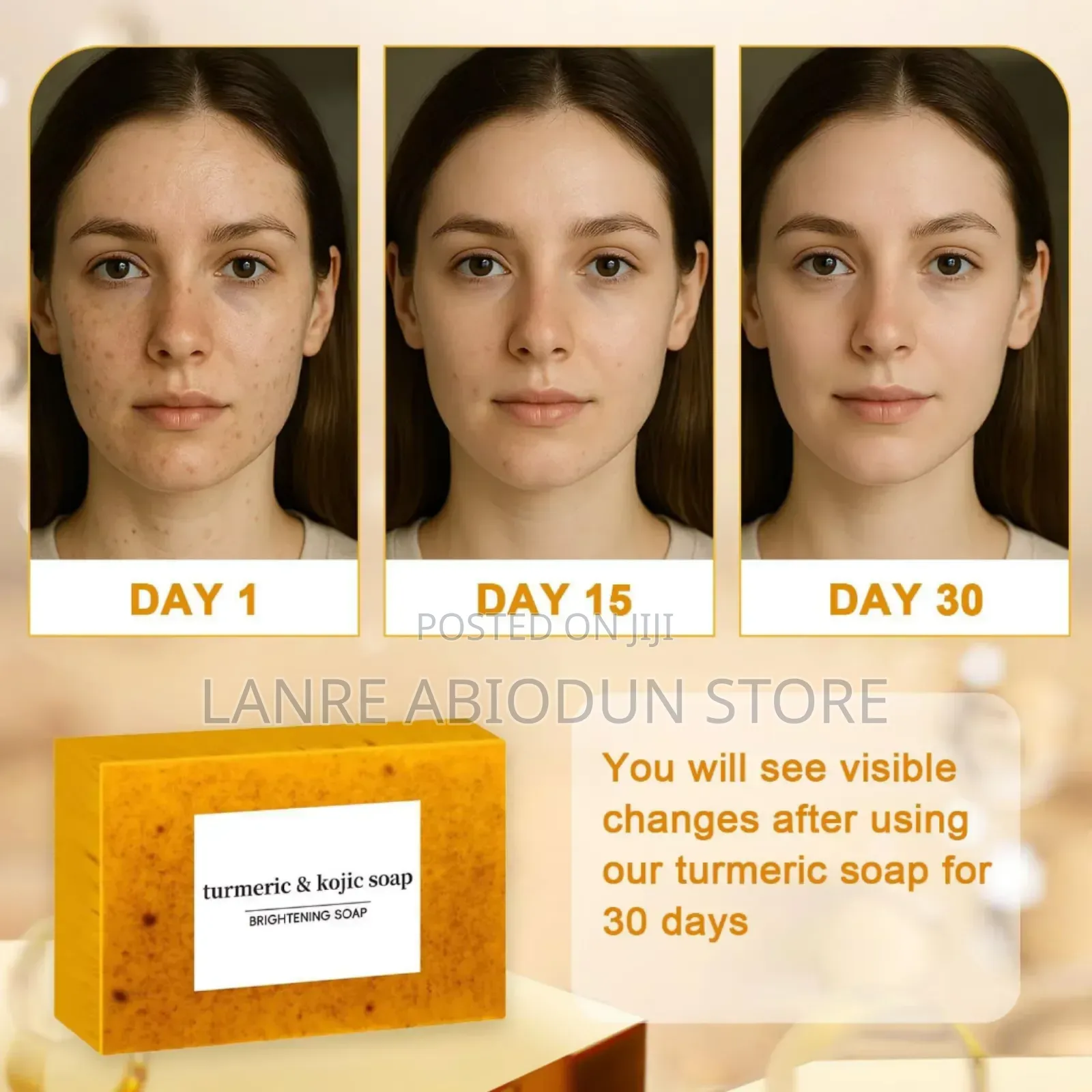Turmeric and Kojic Soap