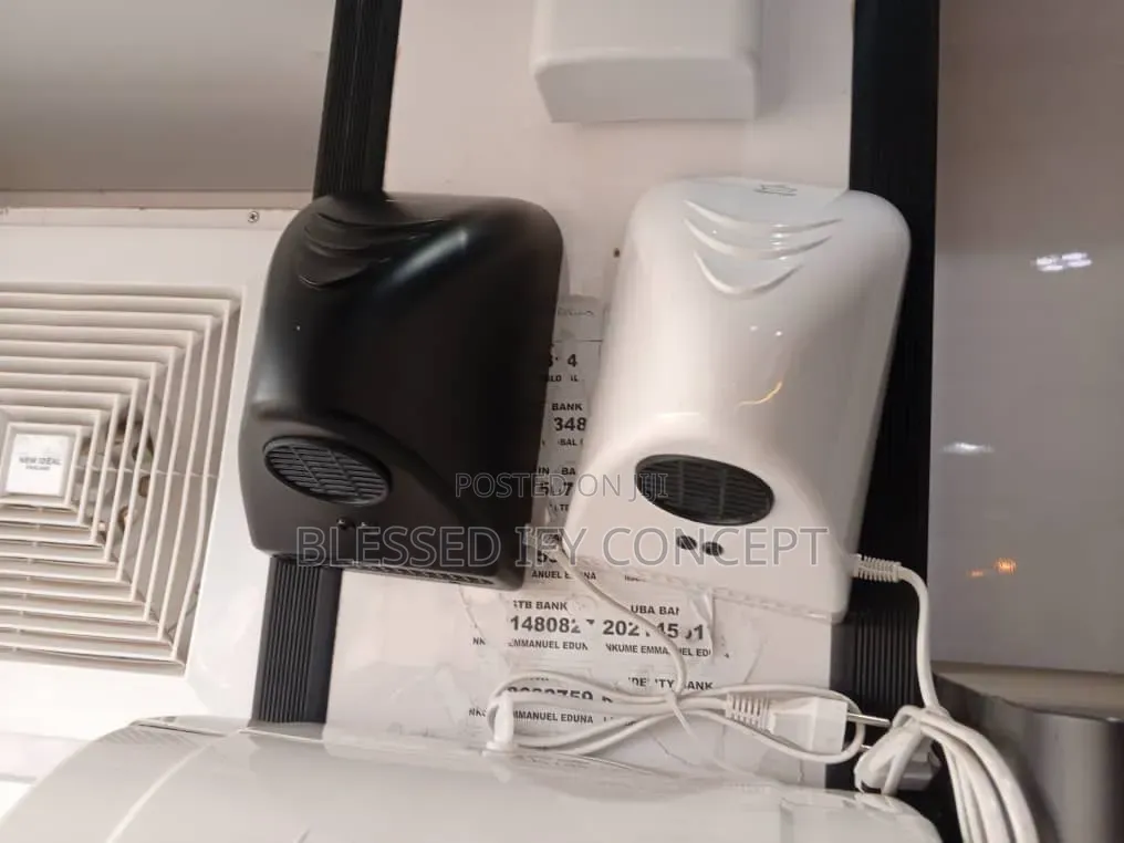 Automatic Hand Dryer, Black and White