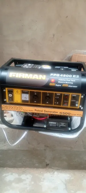 Original Firman Generator 5 kVA 100% Copper Coin SPG 5000