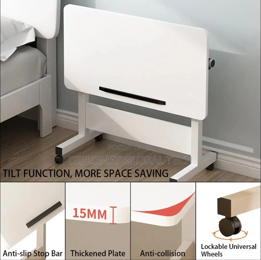 Small Standing Desk Adjustable Height Mobile Stand Up Workstation